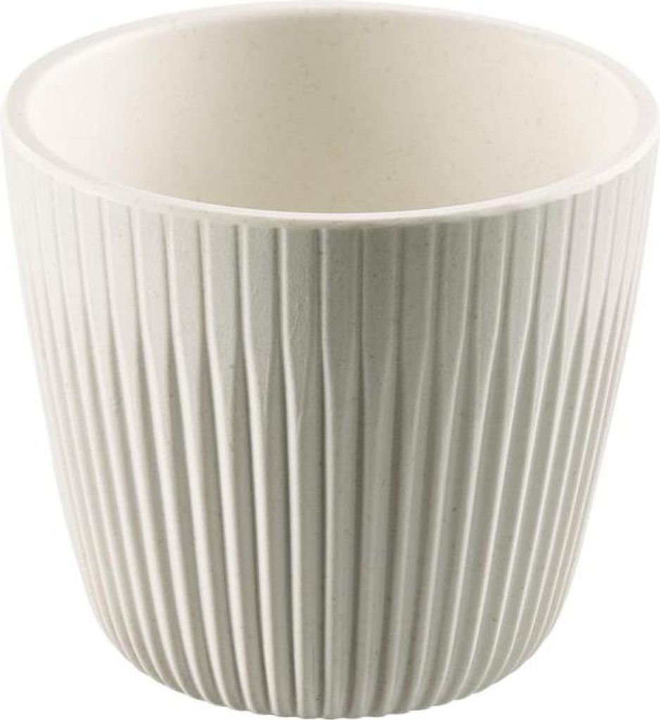 APS 85333 Dipschälchen LINEO, 6er-Set, Ø 8,5 cm, Höhe 7,5 cm, 180 ml, Melamin, creme