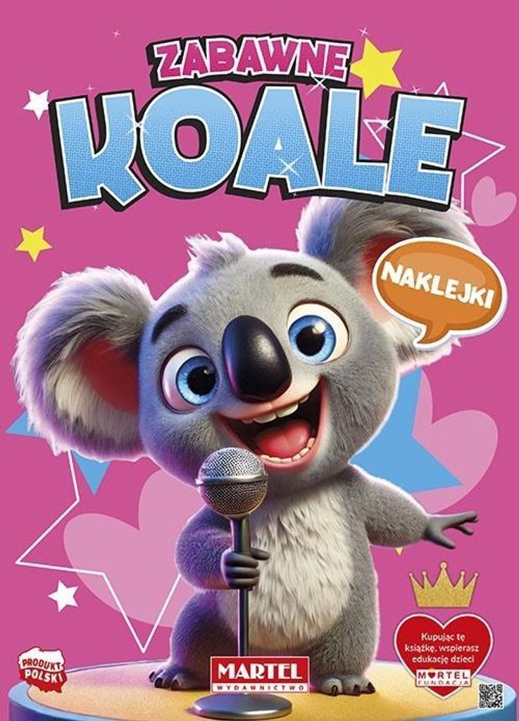 Zabawne koale z naklejkami - Agata Niemirska (Buch auf Polnisch)