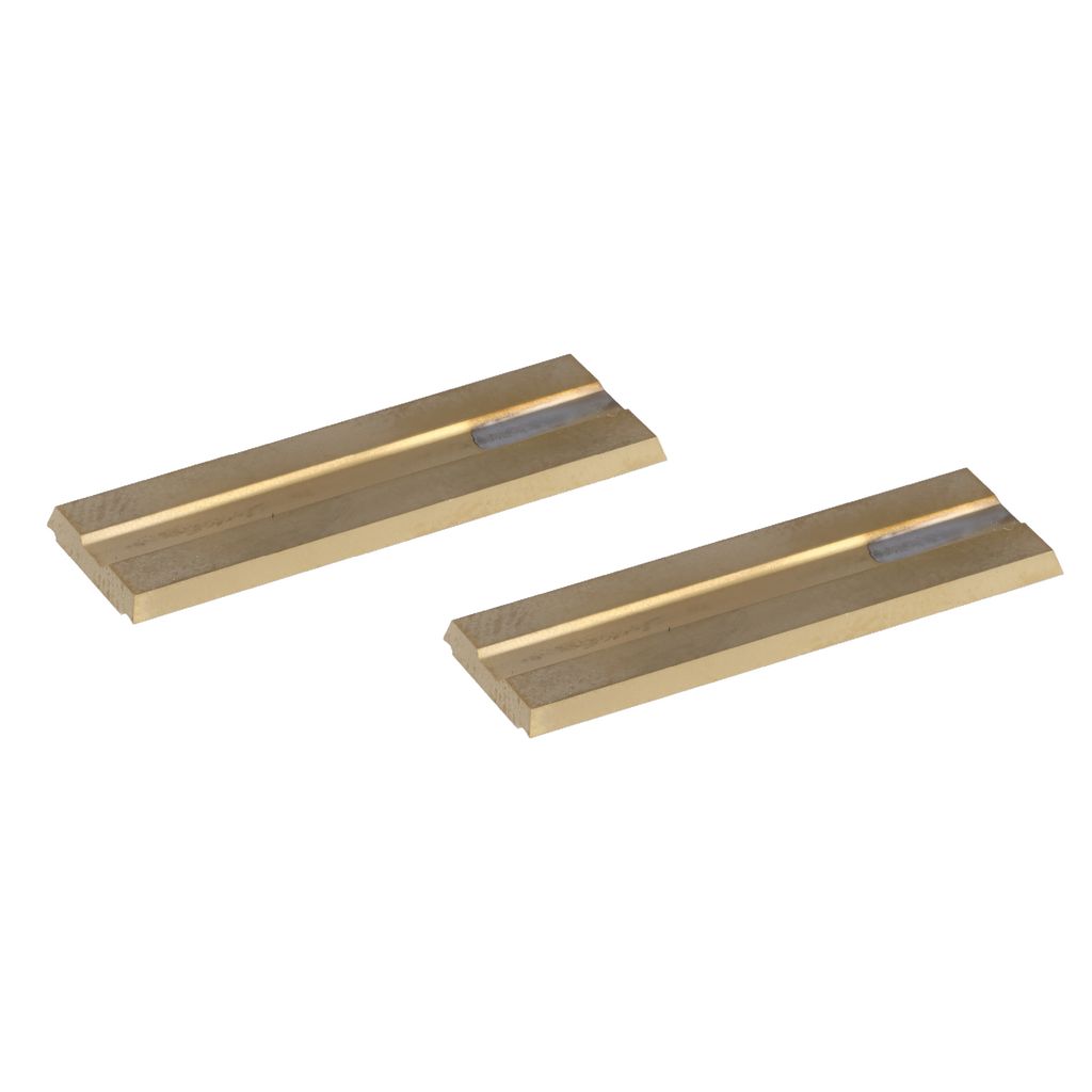 KWO Versofix Wendeplatte | 30x10x1,5 mm | 2 Stück | Wendemesser für Hartholz + Weichholz und Plastik geeignet | Ersatzmesser für Vorschneider, L...