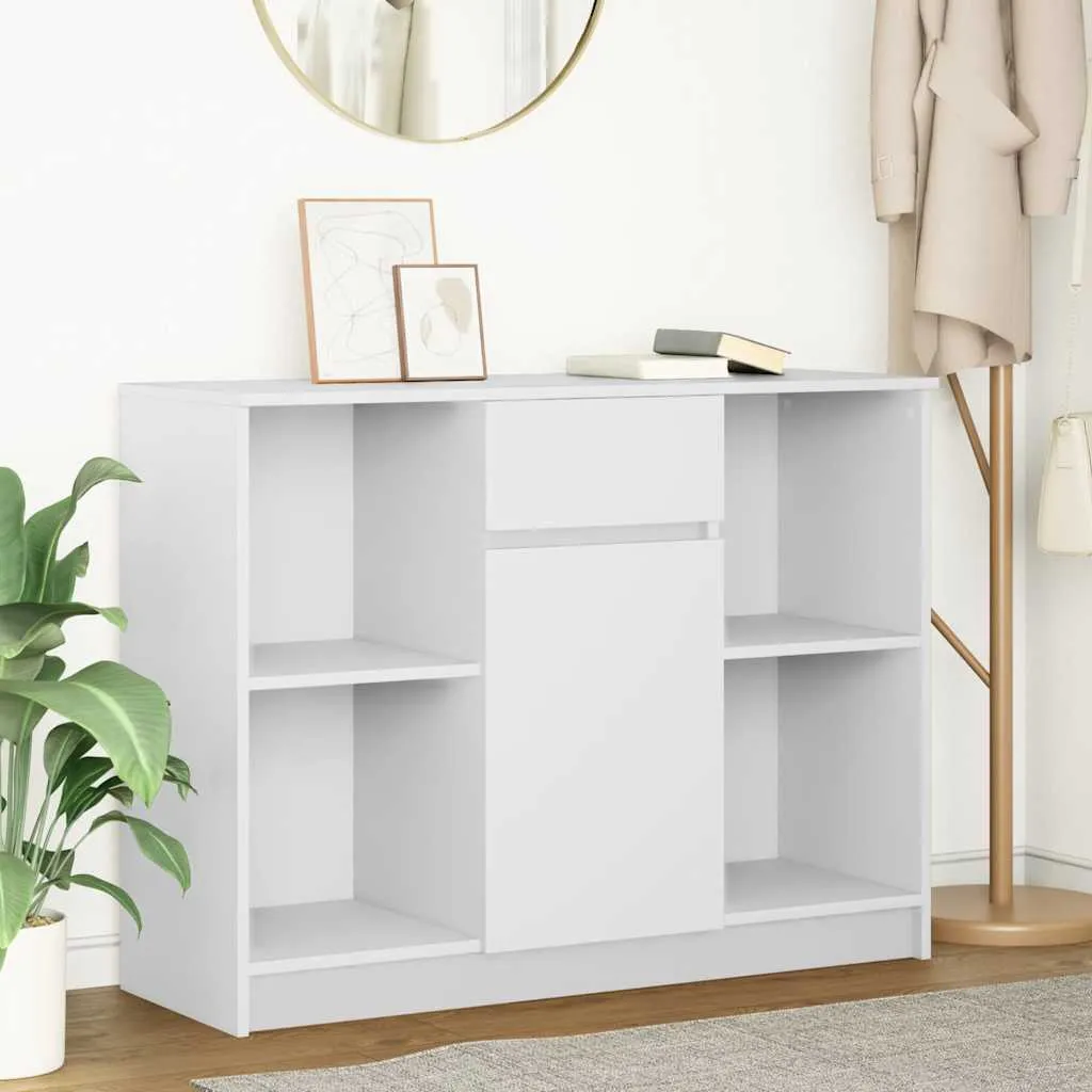 Maison Exclusive Mobile Buffet Bianco 101cm - Design Minimal per Soggiorno