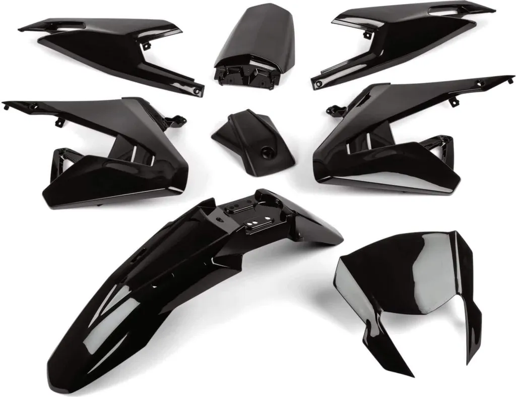 Kit habillage noir Aprilia SX : réparez vos carénages cassés