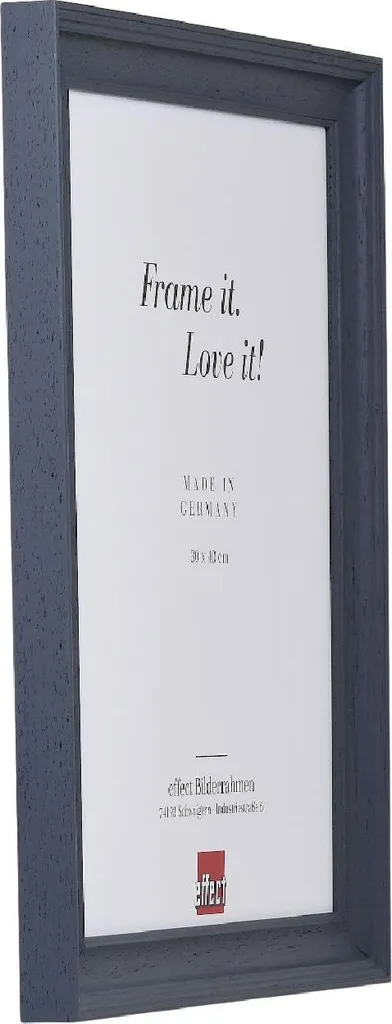 Cornice Legno 27x48 cm Grigio Antiriflesso | Fornitura Ufficio - 2