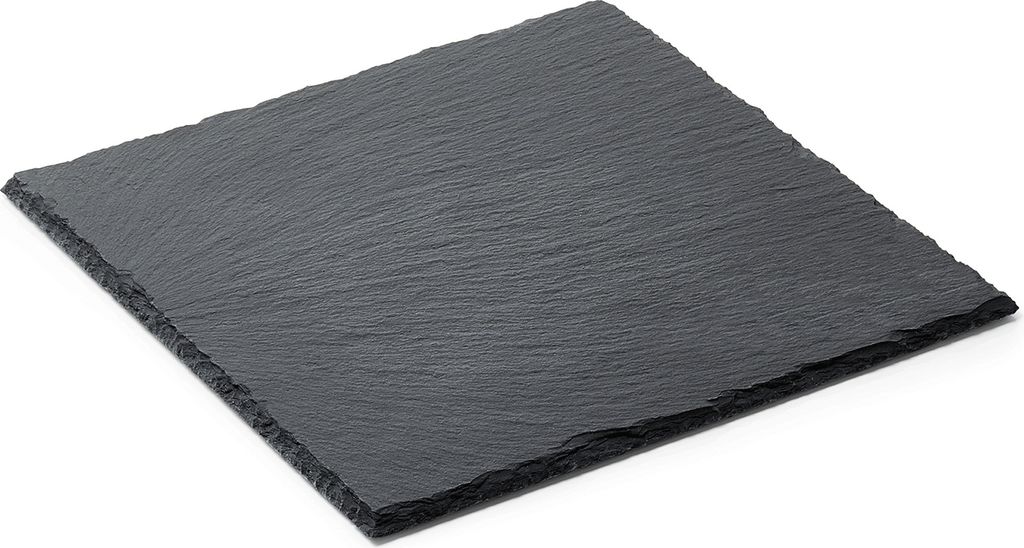 Naturschieferplatte eckig 25 x 25 cm Natural Slate Produktbild 