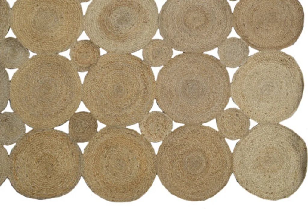 Tapis de Salon Tissé Detroit 5026 Natural en Taille Standard 120x180 - 3