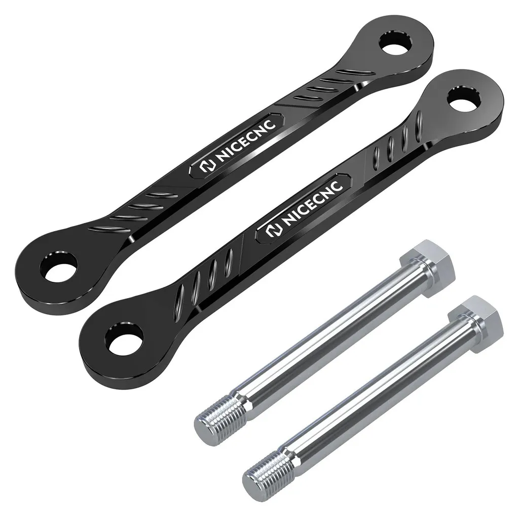 Kit d'abaissement Yamaha Tenere 700 en aluminium noir ultra robuste