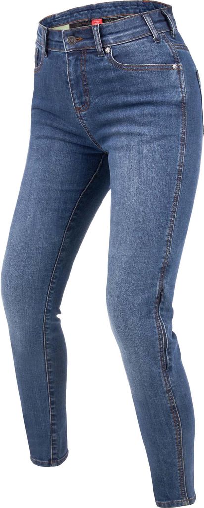 Rebelhorn Classic 3 Skinny Fit Damen Motorrad Jeans, blau verwaschen, 26/30