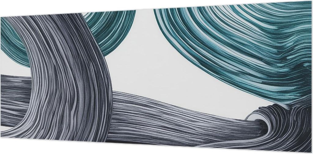 Wandtapete - Dekorative Tapete für Wohnzimmer- Tapetenfolie für Wanddekoration - 208x146 cm - Flüssigkeitsleitungen
