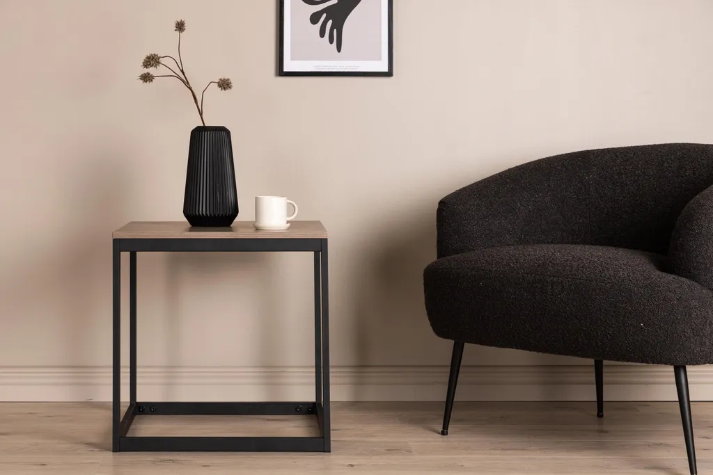 Table basse Arbor marron gain de place - Table d'appoint stable bois