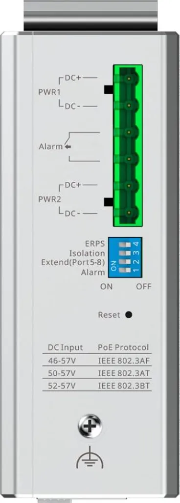 Switch PoE rail DIN pour vidéosurveillance IP en milieu difficile - 3