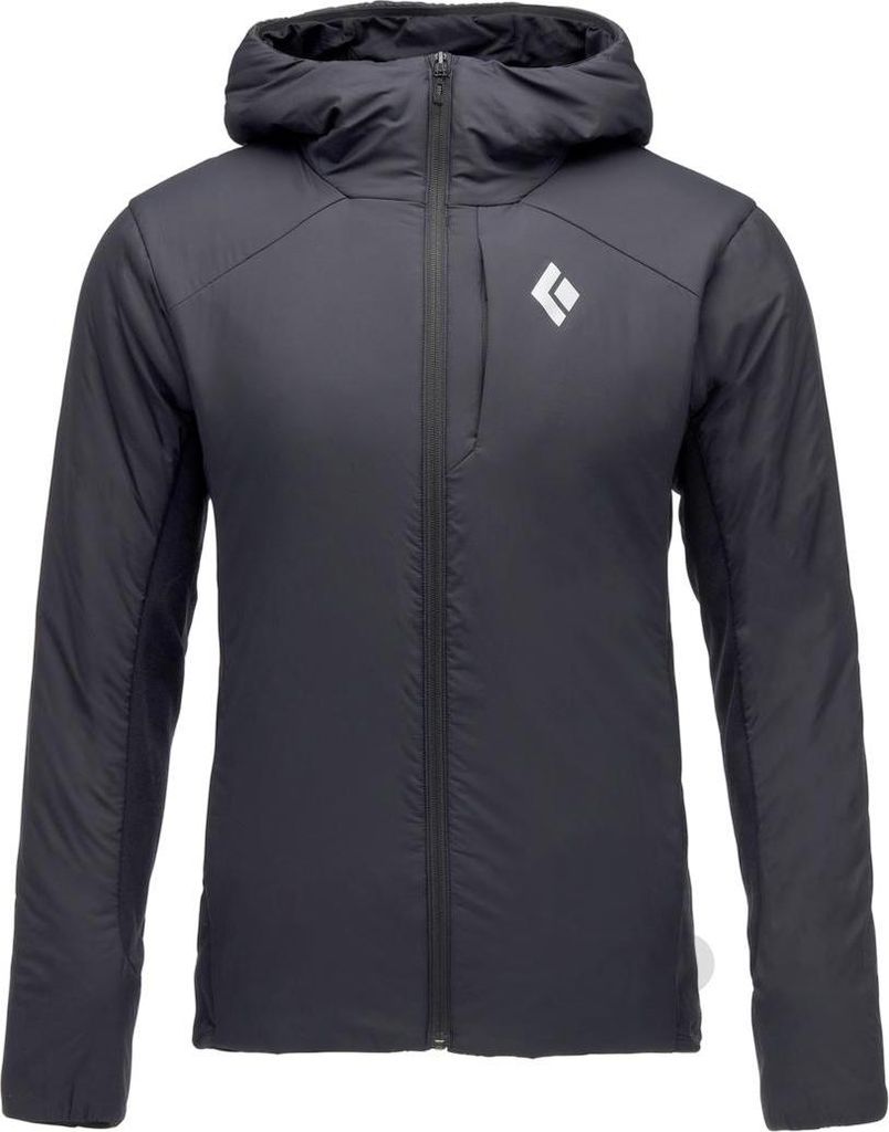 M First Light Hybrid Hoody, 0002 Black, XL, Black Diamond