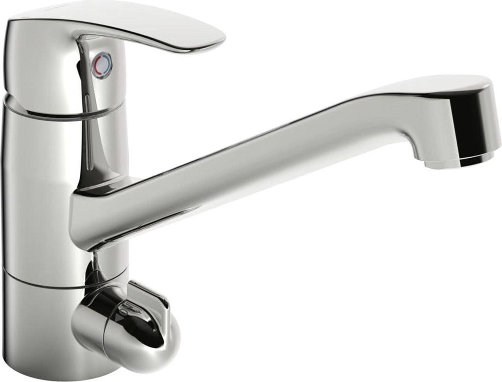 HANSA HANSAPINTO Küchenarmatur, Standmontage, 12 l/min, Spülmaschinenventil, chrom, 45202293