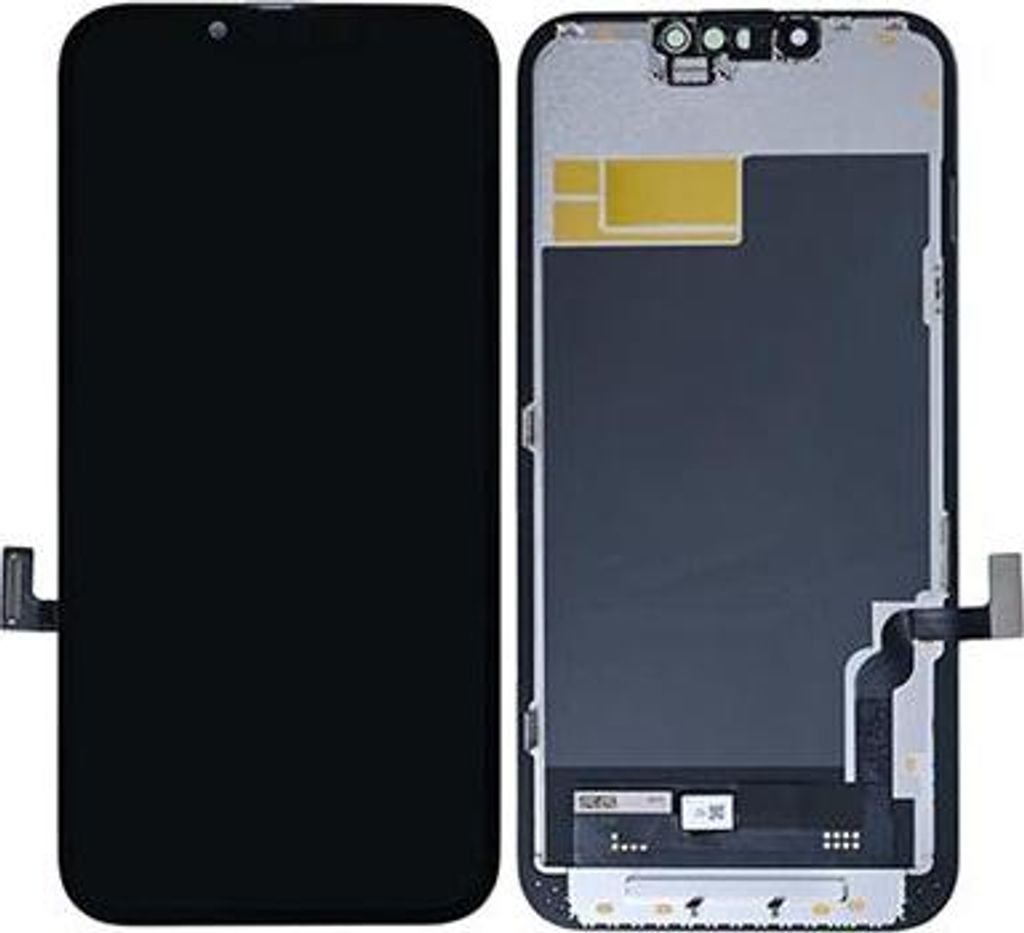 LCD Display + Touchscreen (Soft-OLED) kompatibel mit Apple iPhone 13 (IC Removable), schwarz