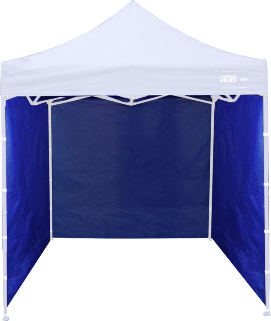 Aga Seitenwände für Verkaufsstand 3x3m Blau