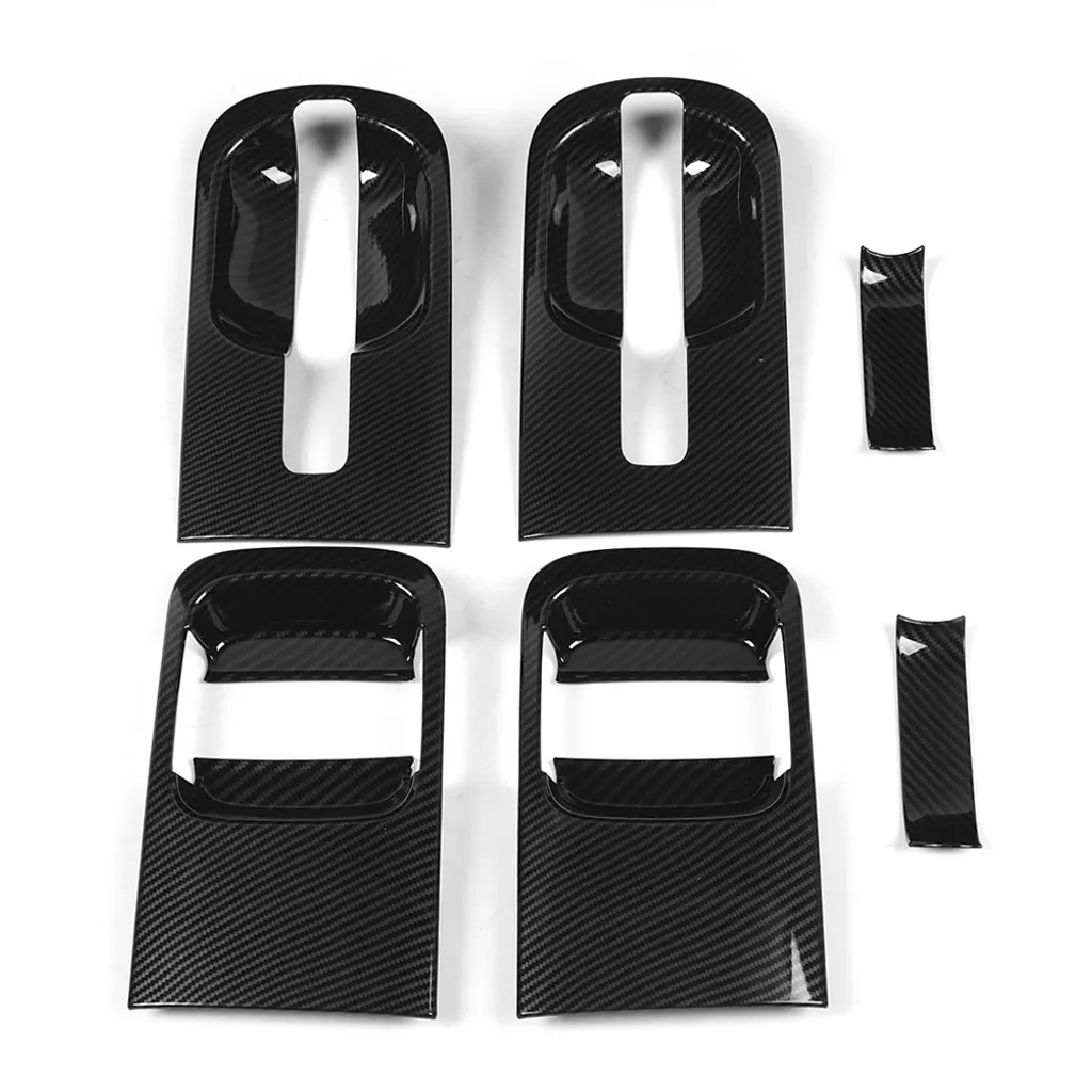 Protection anti-rayure poignée de porte carbone Hyundai Grand Starex H1 2019