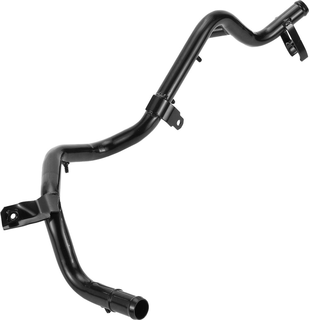 037121065L Kühlerkühlmittel-Wasserrohr für Volkswagen Cabrio 1995-2002 / Inneres Kühlmittel-Wasserrohr / Robustes Metall / 1 Stück Schwarz <