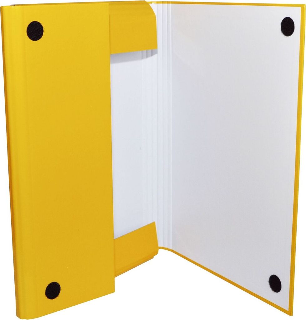 OFFICE PRODUCTS 21187411-06 Heftbox PP A4 4cm gelb