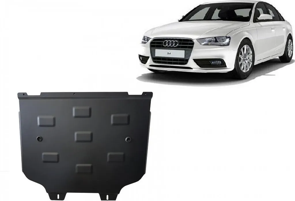 Piastra Protezione Cambio Audi A4 B9 Allroad Acciaio 2mm - Heavy Duty
