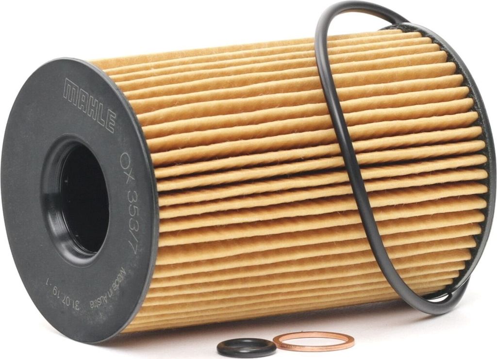 Ölfilter MAHLE OX 353/7D Filtereinsatz für AUDI A8 (4E2, 4E8) A8 (4H2, 4H8, 4HC, 4HL) für FORD Transit Mk6 Pritsche / Fahrgestell für BMW 5 Tou...