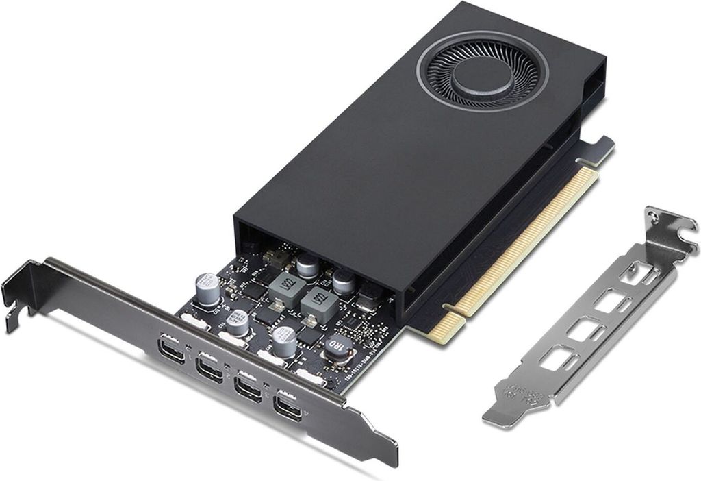 Lenovo NVIDIA RTX A400, RTX A400, 4 GB, GDDR6, 7680 x 4320 Produktbild 