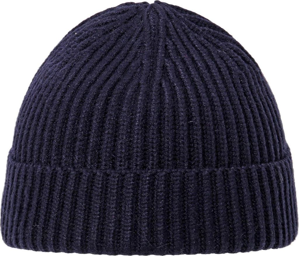 Leoberg Herren Strickmütze in verschiedenen Designs & Farben - Wintermütze für jedes Outfit in 178003-blau-03