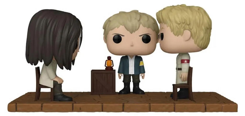 Figurine Attaque des Titans Eren et Reiner Funko POP! Manga de Collection