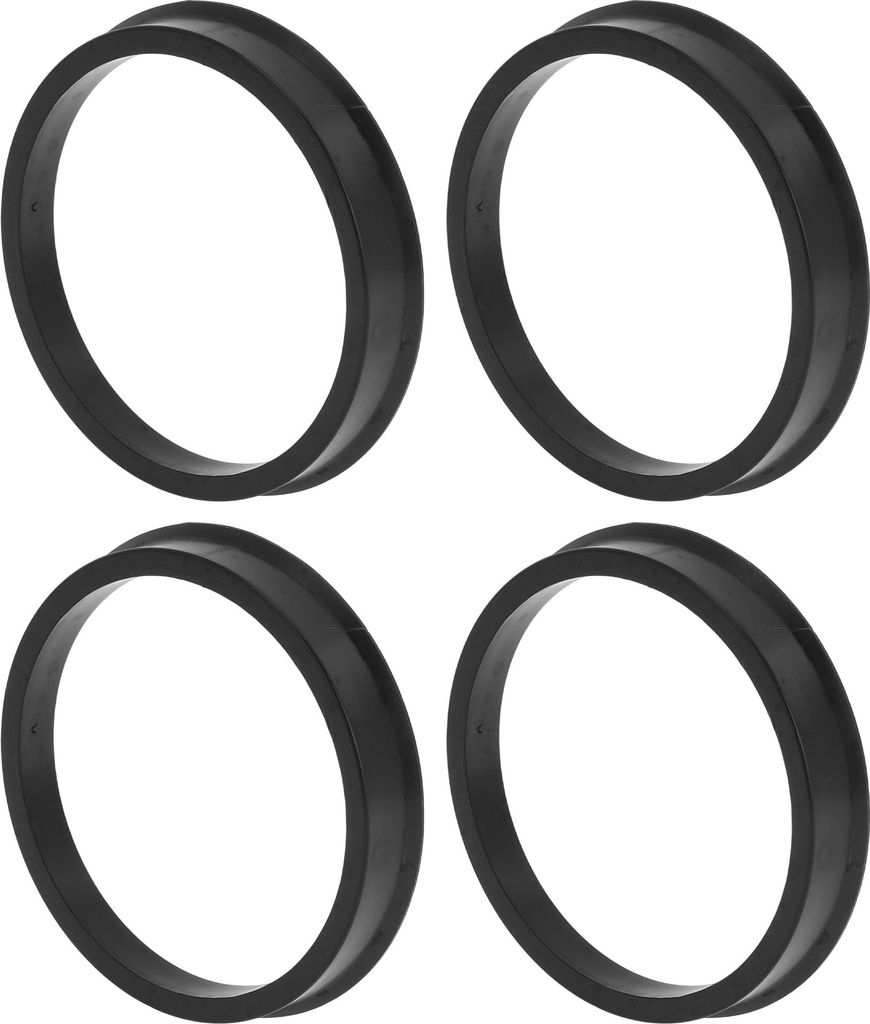 Auto Radnaben-Zentrierringe, langlebig, Außendurchmesser 64,1 mm, Innendurchmesser 56,6 mm, Räderzentrumswelle, stoßdämpfende Nabenringe aus Po...