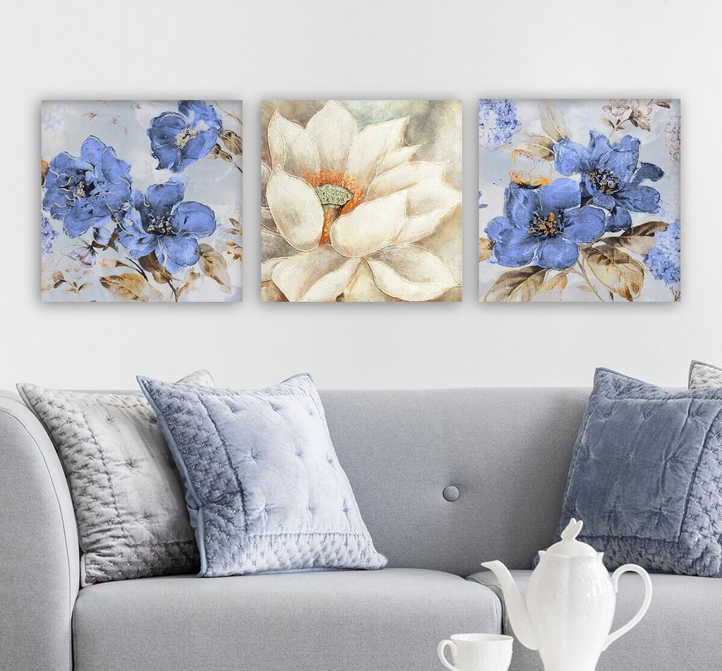 Wallity, P6619748772- RMY1316, Bunt, Leinwandbilder, 90 x 30 cm, 100% Leinwand