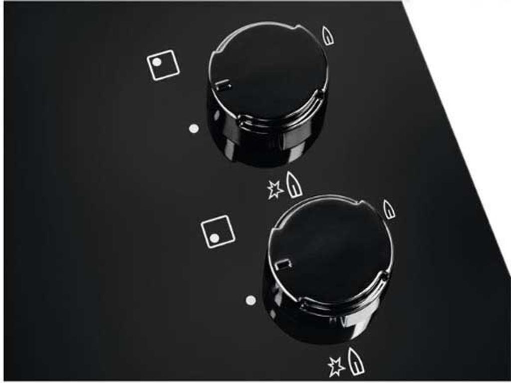 Electrolux Egg6407k Gasherd 59 Cm 4 Brennern Schwarz  Produktbild 6