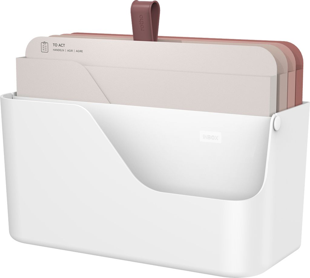 Rotho Dokumentenablage MyPaper - Briefablage 34,5 x 15,2 x 28,7 cm - Schreibtisch-Organizer, Dokumentenhalter - Papierfach für Unterlagen in der G...
