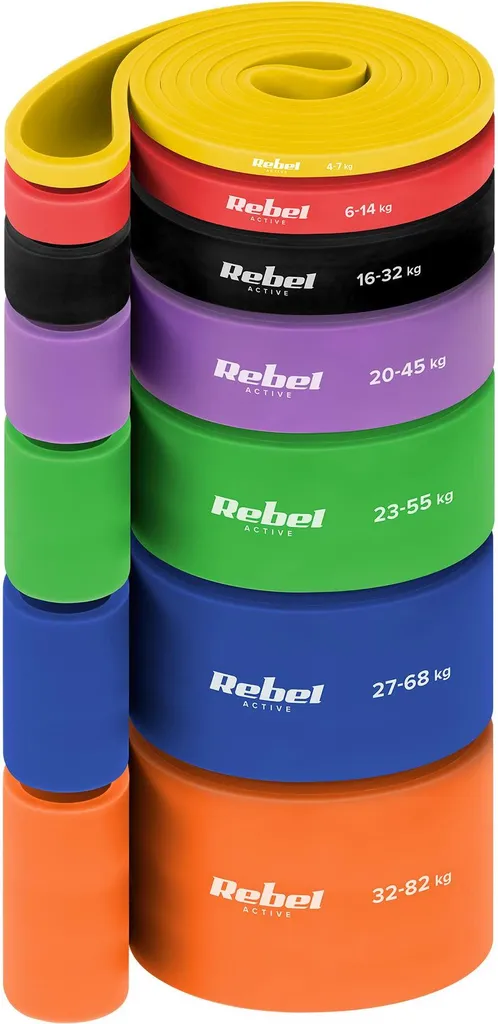 Kit Fitness Rebel RBA-3001 pour Musculation et Gym à domicile 82 kg