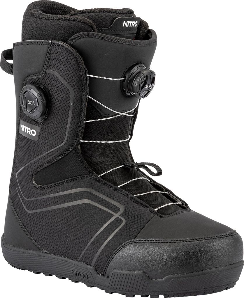 Nitro Herren Snowboardboot SENTINEL BOA, Größe:44, Farben:black