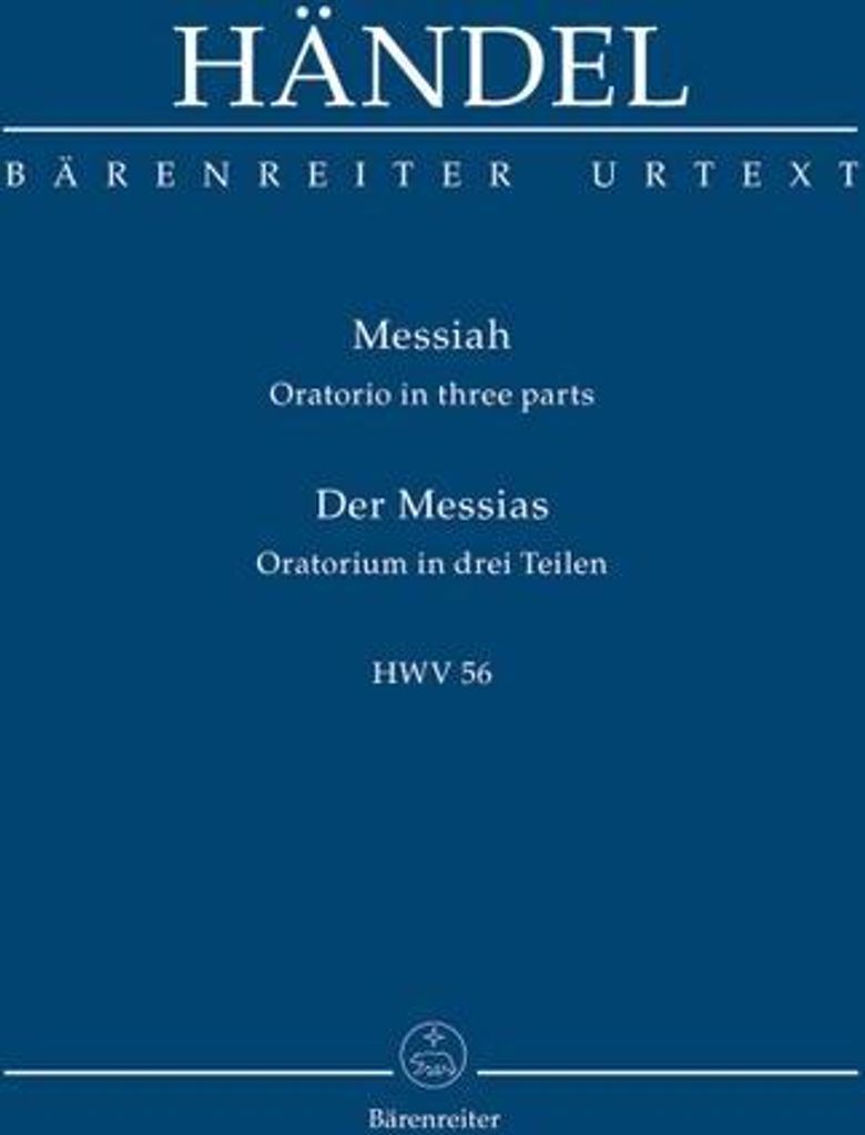 Der Messias HWV 56, Studienpartitur. Messiah, Study score