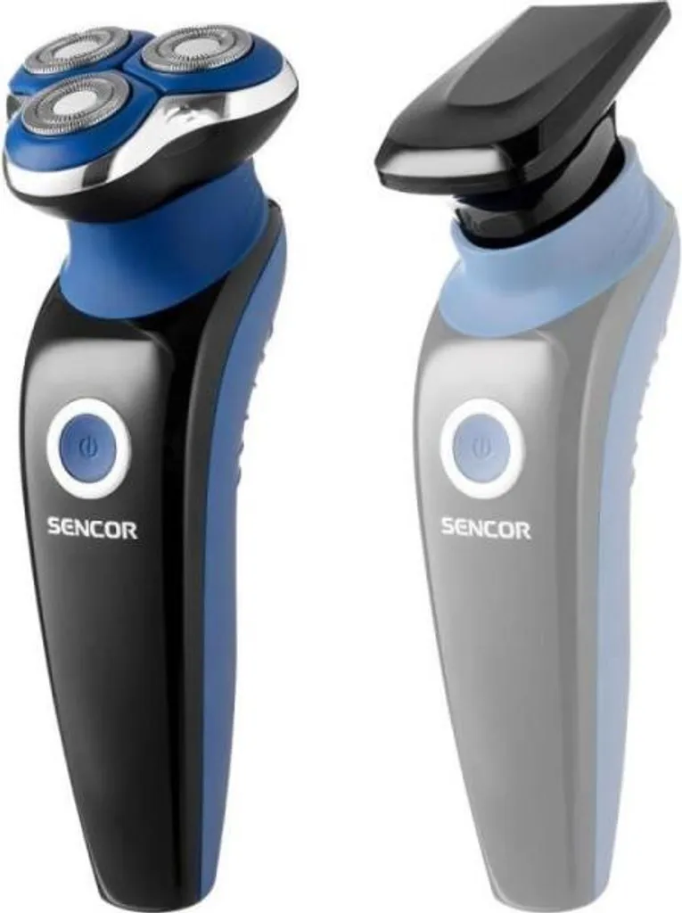 Rasoir électrique rechargeable SMS 7000BK noir, lavable à l'eau - 3