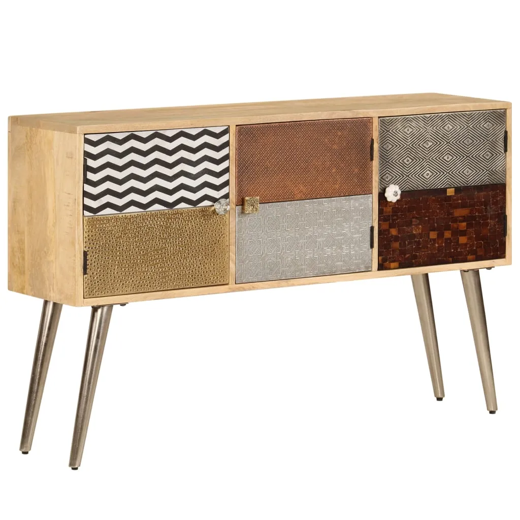 Buffet manguier massif 120 cm : une solution de rangement durable - 13