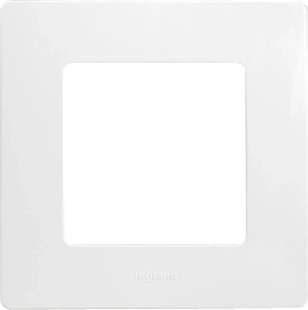 Cadre Legrand, simple, blanc ultra, 1 pièce. Image du produit 