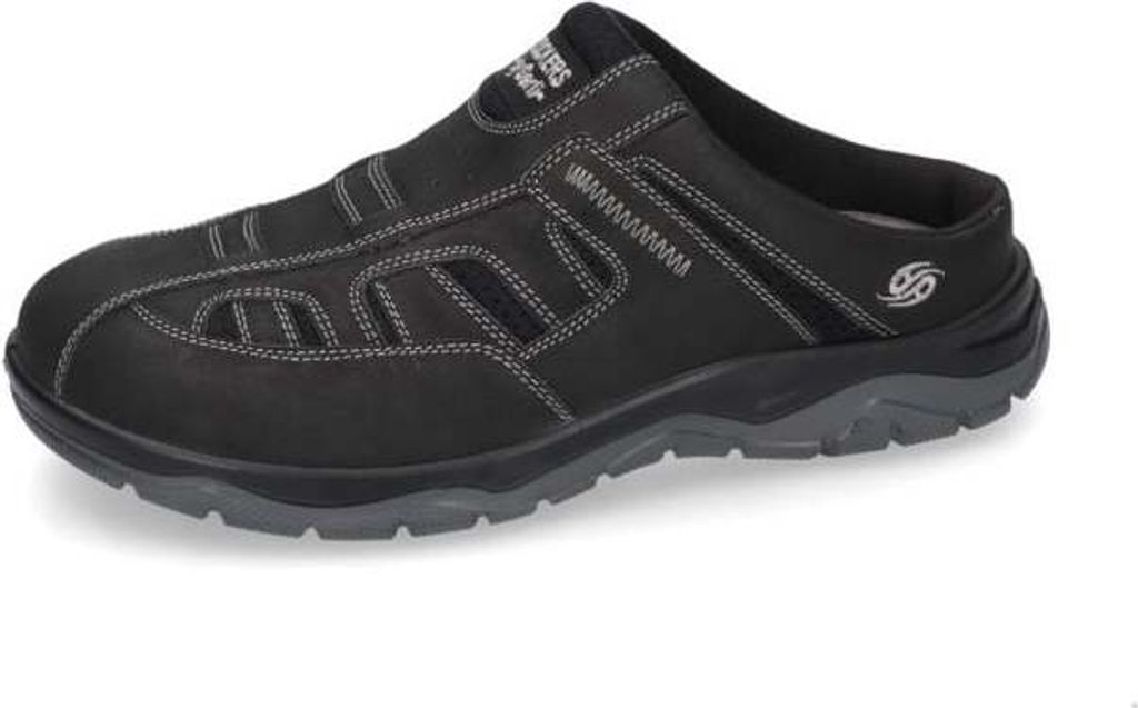 Dockers by Gerli Sandale Herren Clog Black schwarz Basics, Produktbild 