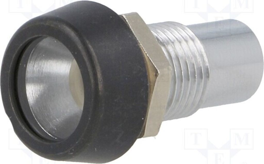 1x Fassung für LEDs Metall IP67 SMP3 089 Fassungen konvex 5mm