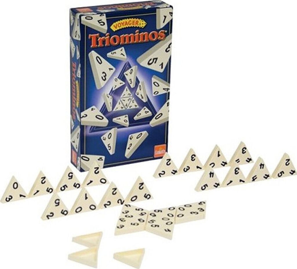 Goliath Triominos The Original Travel, Gra planszowa, Imagen del producto 