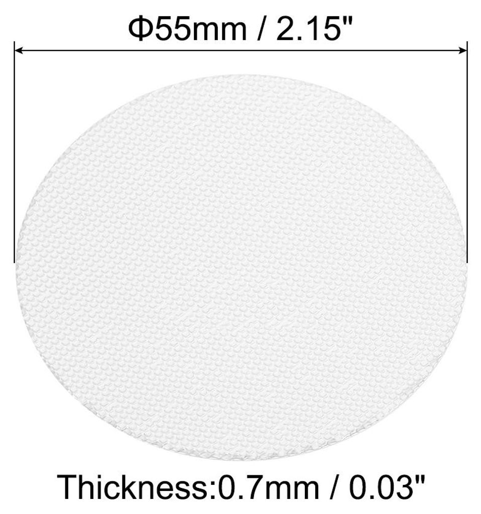 55mm/2.15" 100Stk Aluminum Folie Kappe Liner Widerstandsf?hig Manipulierte Induktion Versiegelung Siegelfolie fš¹r Glas Flasche Gef?? Deckel