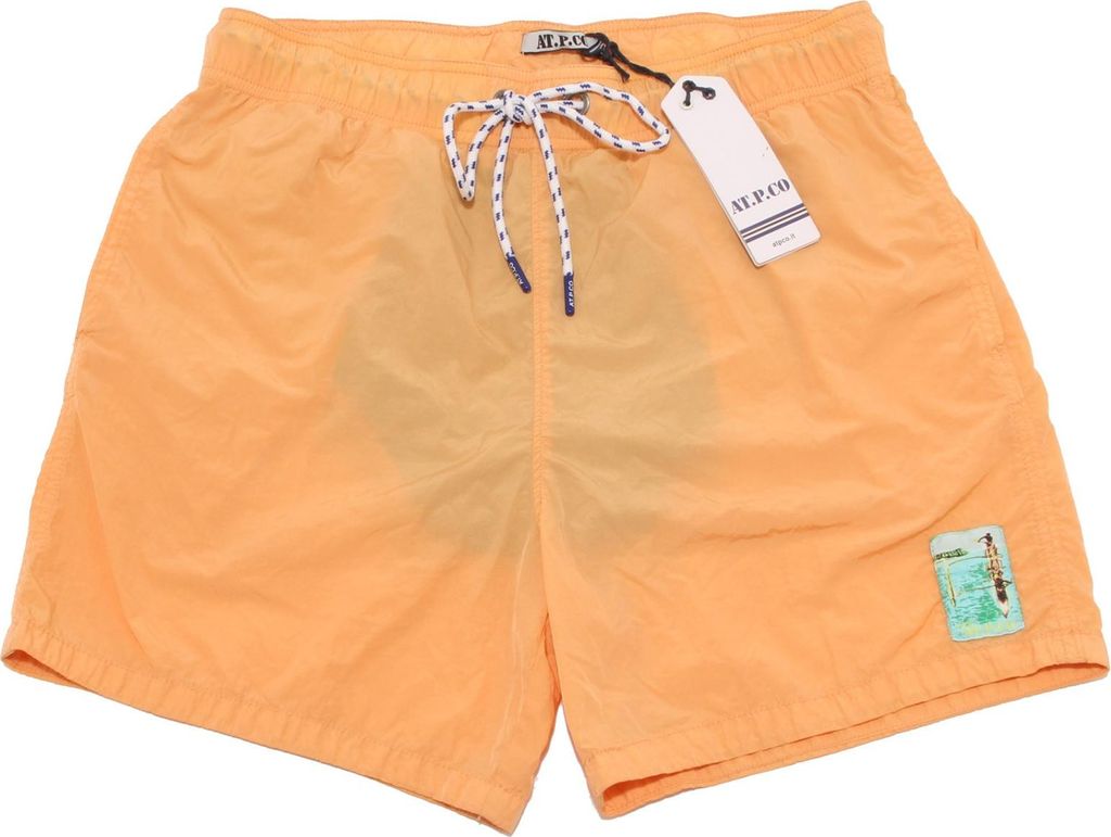 1702P Boxershorts AT.P.CO orange Herren Strandbekleidung Herren
