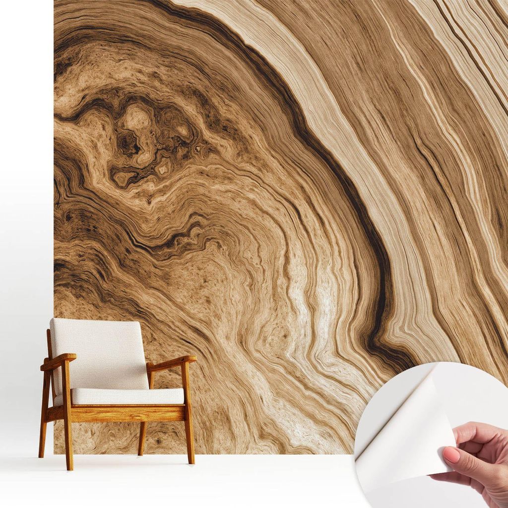 Fototapete selbstklebend - 250x250 cm - Tapete - Wandtapete - Wandbilder - Klebefolie - Dekofolie - Tapete Folie - Wand - Dekoration - Wohnzimmer -...