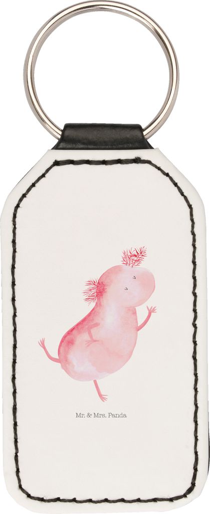 Mr. & Mrs. Panda Schlüsselanhänger Axolotl Tanzen - Weiß - Produktbild 