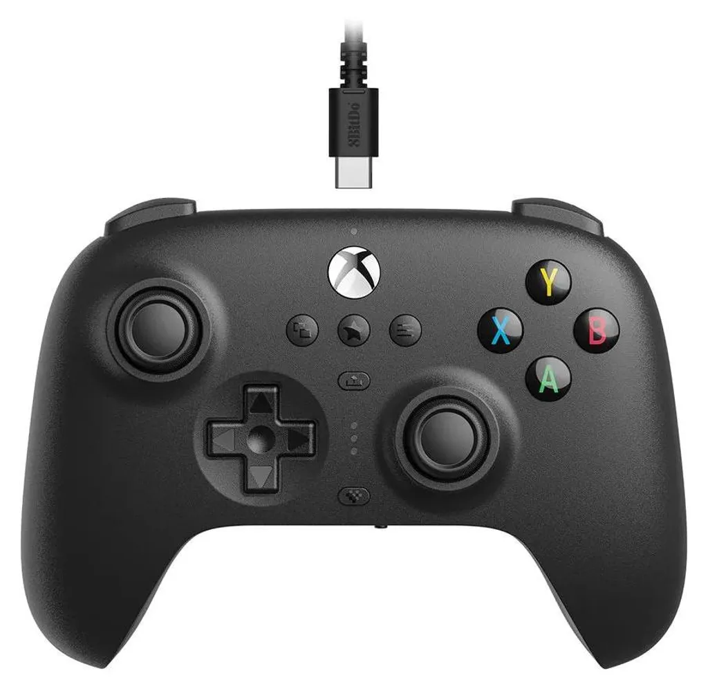 8BitDo Ultimate Manette Filaire pour Xbox avec Capteurs Hall Effect, Noir
