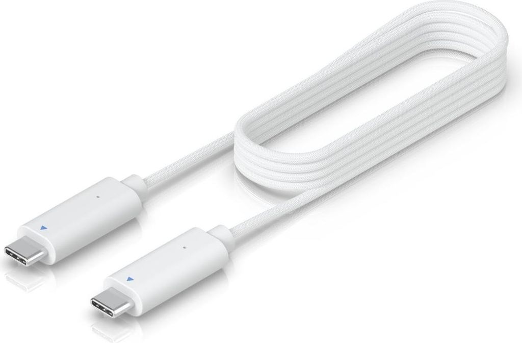 Ubiquiti UACC-AI-Theta-Audio-Cable-1M, 1 m, USB C, USB C, Weiß