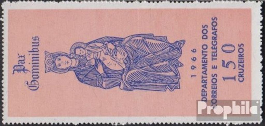 Briefmarken Brasilien 1966 Mi Block18 (kompl.Ausg.) un Weihnachten