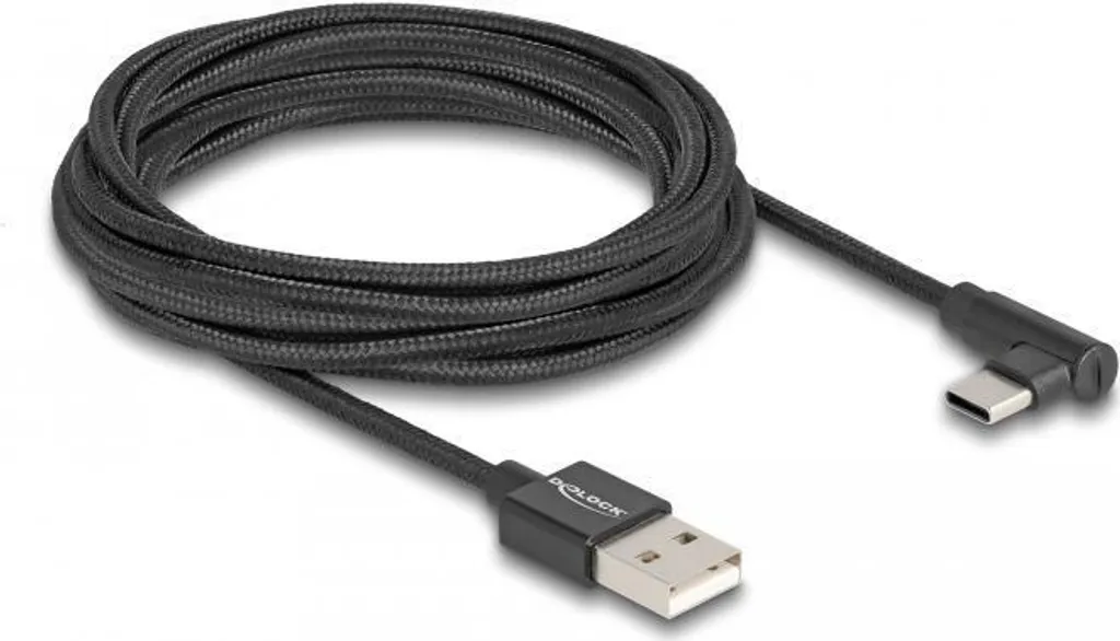 Câble de Charge et de Données USB-A vers USB-C 3m pour Smartphone et PC