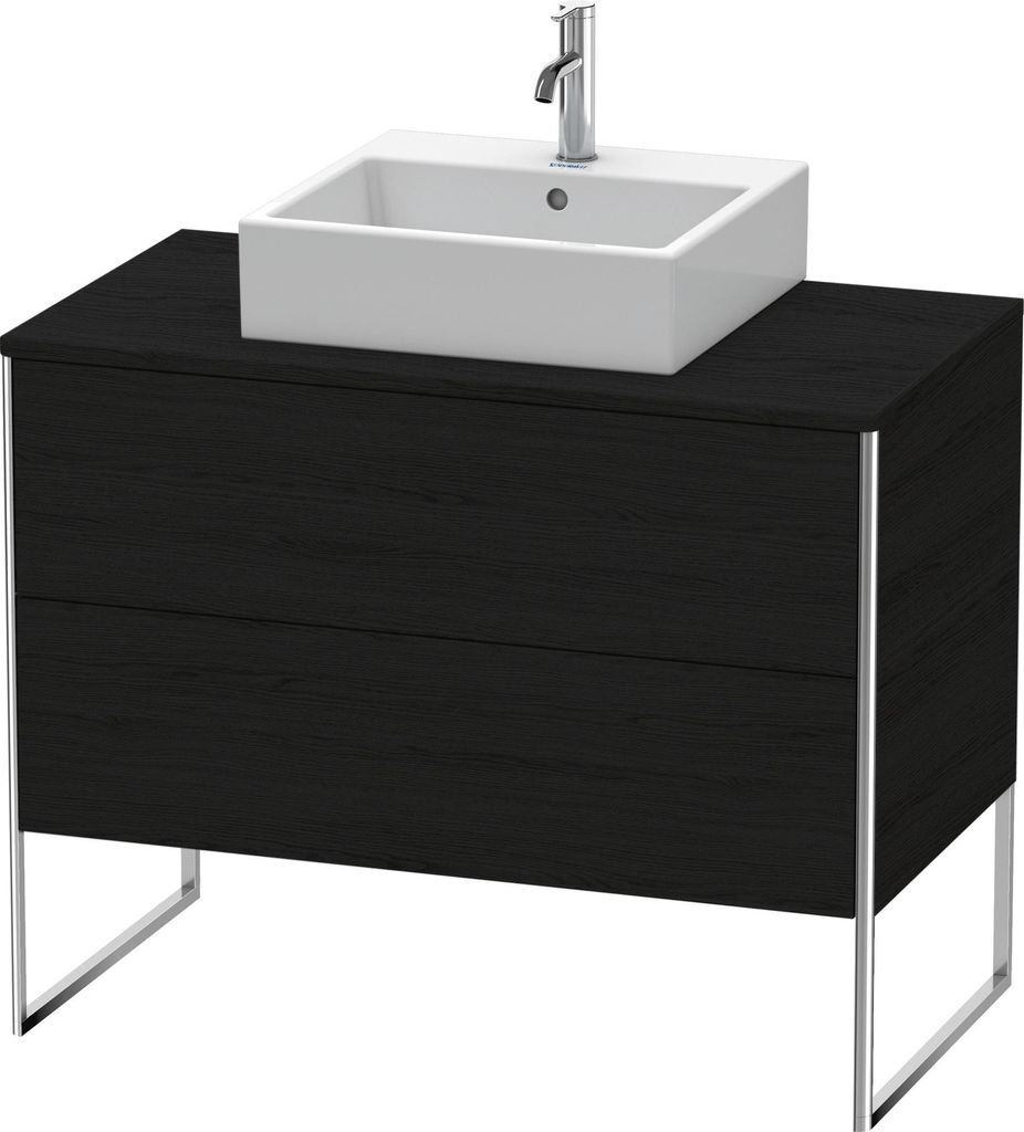 Duravit XSquare Konsolenwaschtischunterbau freistehend, 2 Auszüge, 1000x778x548mm, XS492101616