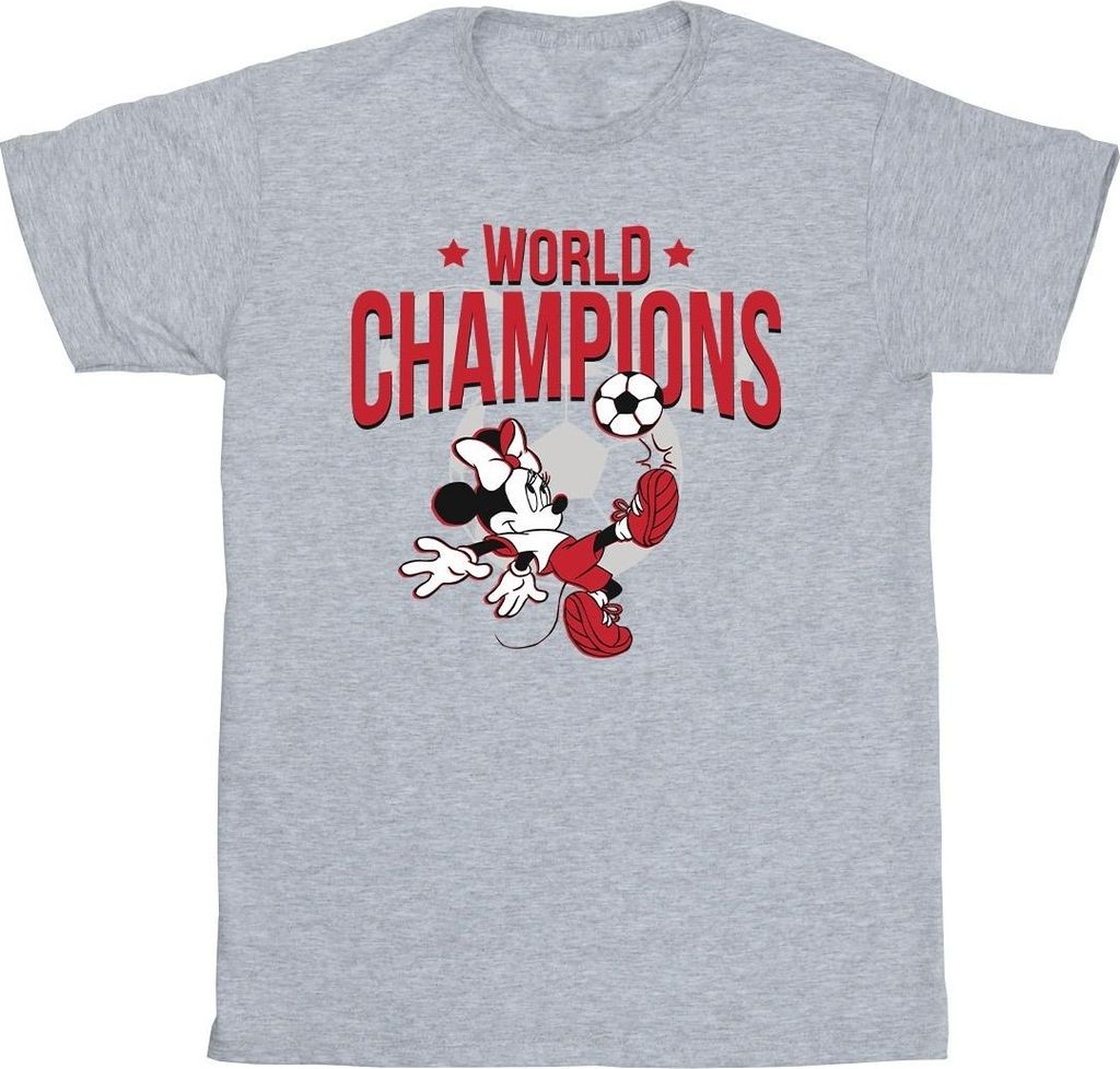 Disney - "World Champions" T-Shirt für Herren BI42088 (3XL) (Grau)
