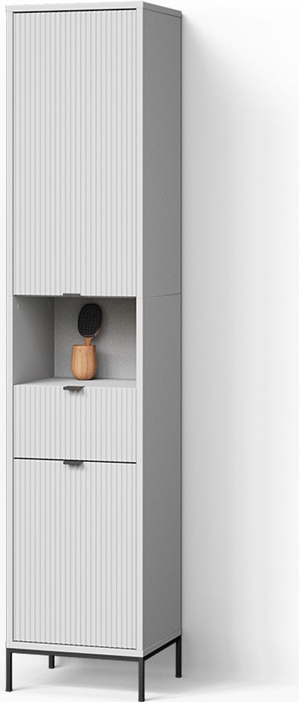 Armoire de salle de bain Livinity ATERNO Blanc 40x190cm Image du produit 