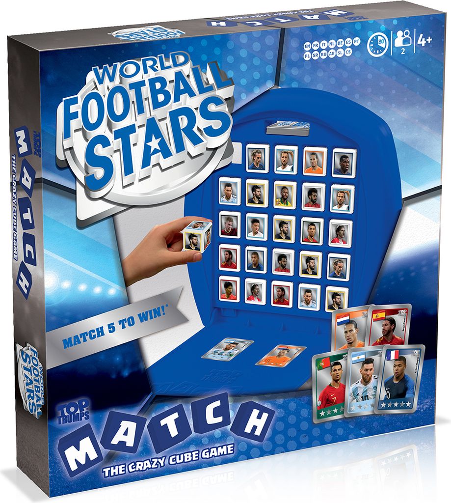 Top Trumps Match - World Football Stars (blue Edition)